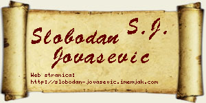 Slobodan Jovašević vizit kartica